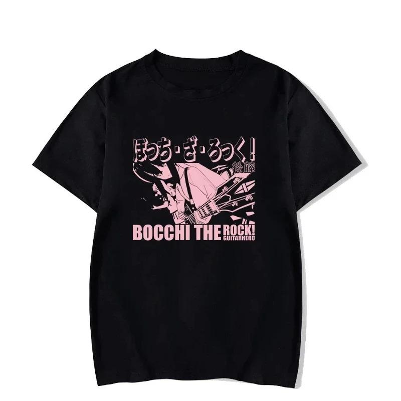 Classic Special Edition Bocchi The Rock Goto Ichimonji Manga Shirt Anime Comfortable Hip-hop Pattern T-shirt Short-sleeved Tops