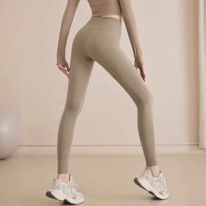 Women's High-Waist Butt-Lift Yoga Pants - Elastic, Quick-Dry, Tummy Control, No Lines