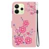 For Xiaomi Redmi Note 14 4G (163.25mm) Wallet Phone Case Anti-Drop Leather Flip Cover Pattern Printing