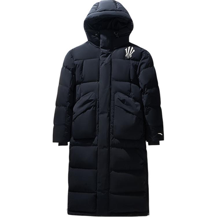 

Anta Баскетбольная Серия Свободная Теплая Ветрозащитная Пуховая Куртка Унисекс Верхняя Одежда Черный 172511901-2 XL