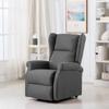 Day and Night - Day and Night Liftable Massage Chair Light Gray Fabric