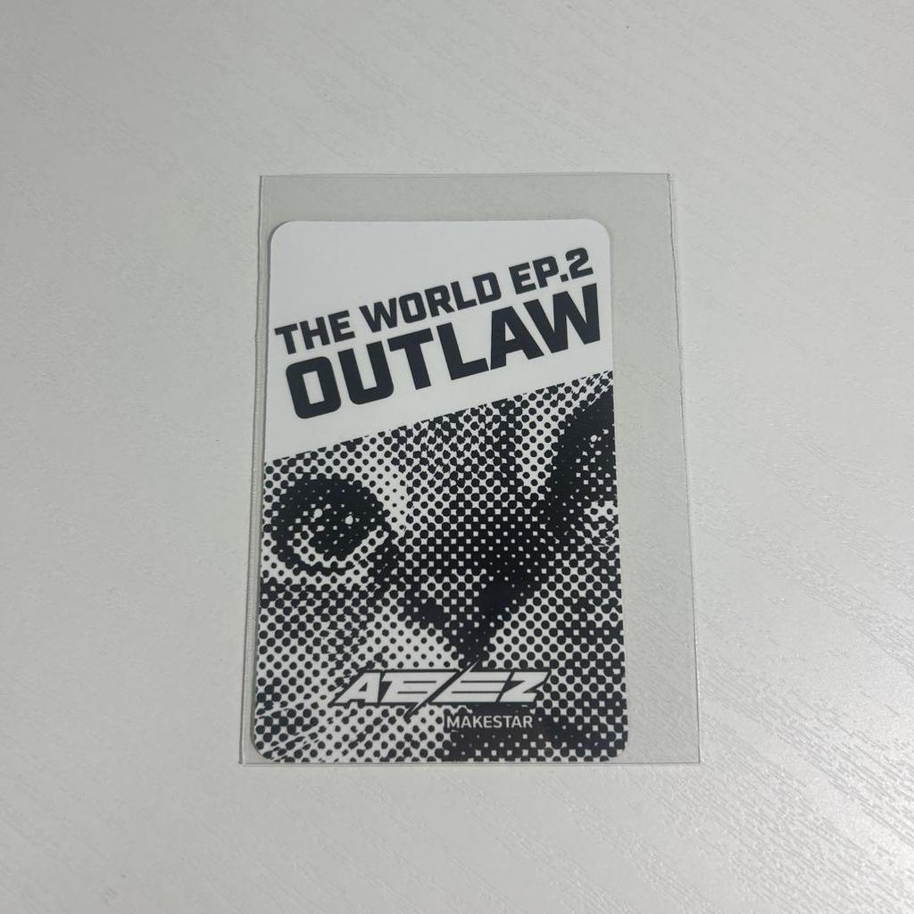 [USED] ATEEZ Hongjoong Makestar Trading Card