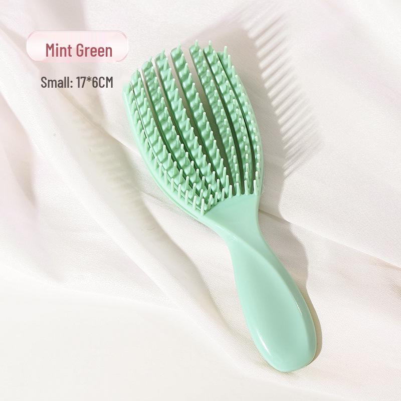 Eight-Claw Large Paddle Brush for Fluffy Women's Curls