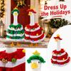 Christmas Yard Decoration Outfit with Hat and Cape