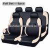 Funda de Asiento Automotriz Transfronteriza, Patrón Diamante Acolchado, Cuero PU, Cuero Sintético, Estilo Euroamericano