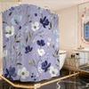 1pc Dense Plant Pattern Shower Curtain with 12 Hooks, 180x180cm Bathroom Window Curtain for Home Decor, Anniversary Gift