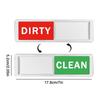 Room Decoration Acrylic Dishwasher Cleaning Sign Slide Shutter Design Easy To Read Room Cleaning Tips Cleaning Tips Kitchen Use