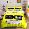 Stylish Dj Sunglasses Smiley 3Pcs Bedding Set Soft Bed Set For Boys Girls Bedroom,Multiple Sizes