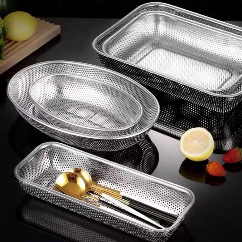 Stainless Steel Utensil Drying Basket