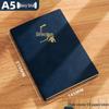 2025 A5 Business Notebook: Soft Leather Travel & Work Diary