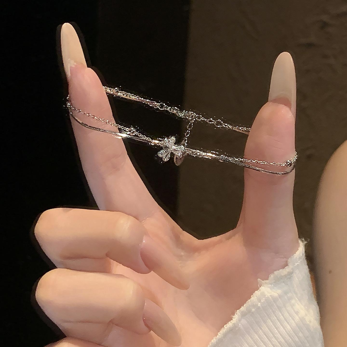 Позолоченный круглый браслет-цветок с цирконами, Роскошный универсальный браслет, Изысканные модные украшения для женщин