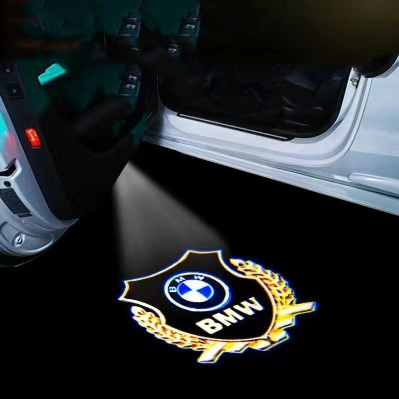 

2/4 шт. світлодіодне світло привітання на двері автомобіля підходить для BMW X1 E84 X3 E83 F2 M3 E90 E91 E60E70F30F1X6E63E67F15F1E87 автомобільні лампи 2pcs