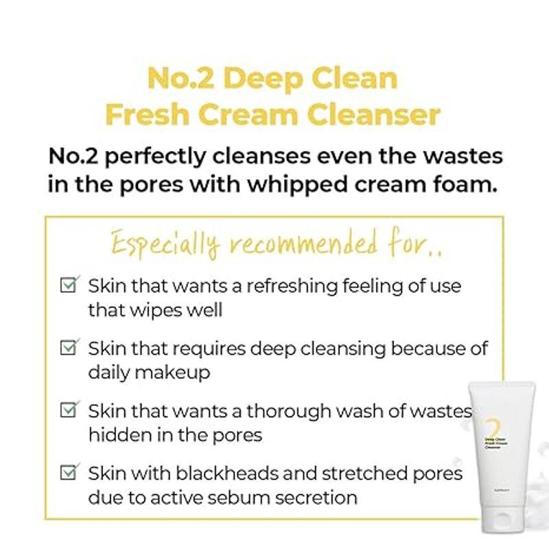 NUMBUZIN No.2 Deep Clean Fresh Cream Cleanser 120ml