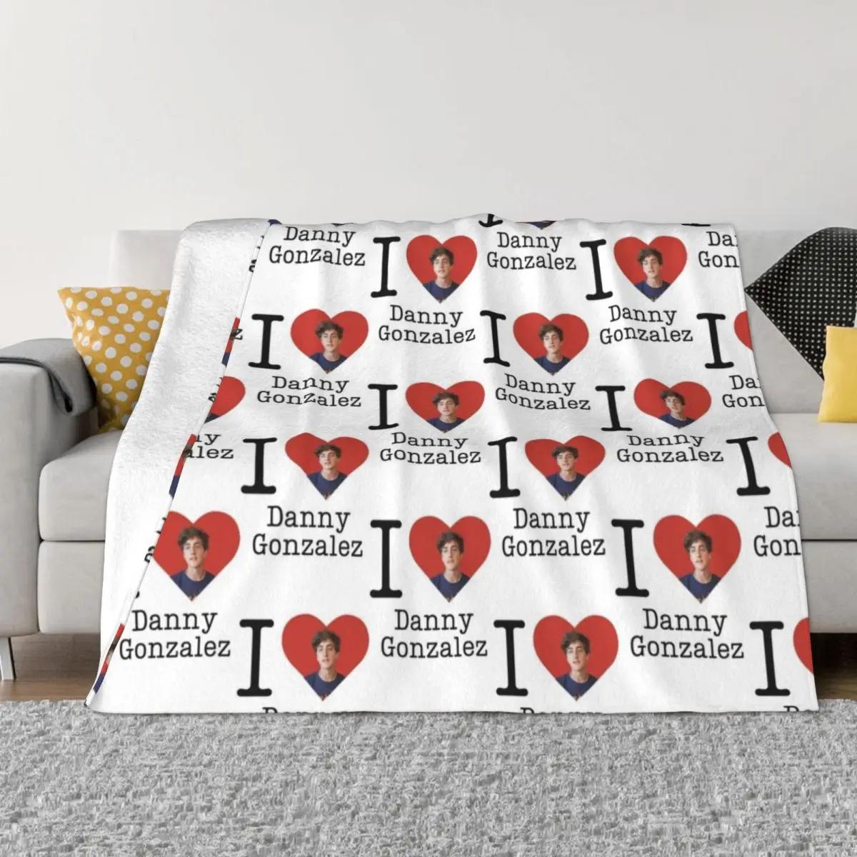 Мне нравится Плед Дэнни Гонсалеса Плед для пляжа Детский плед Мохнатый плед Рождественский плед 30x40in