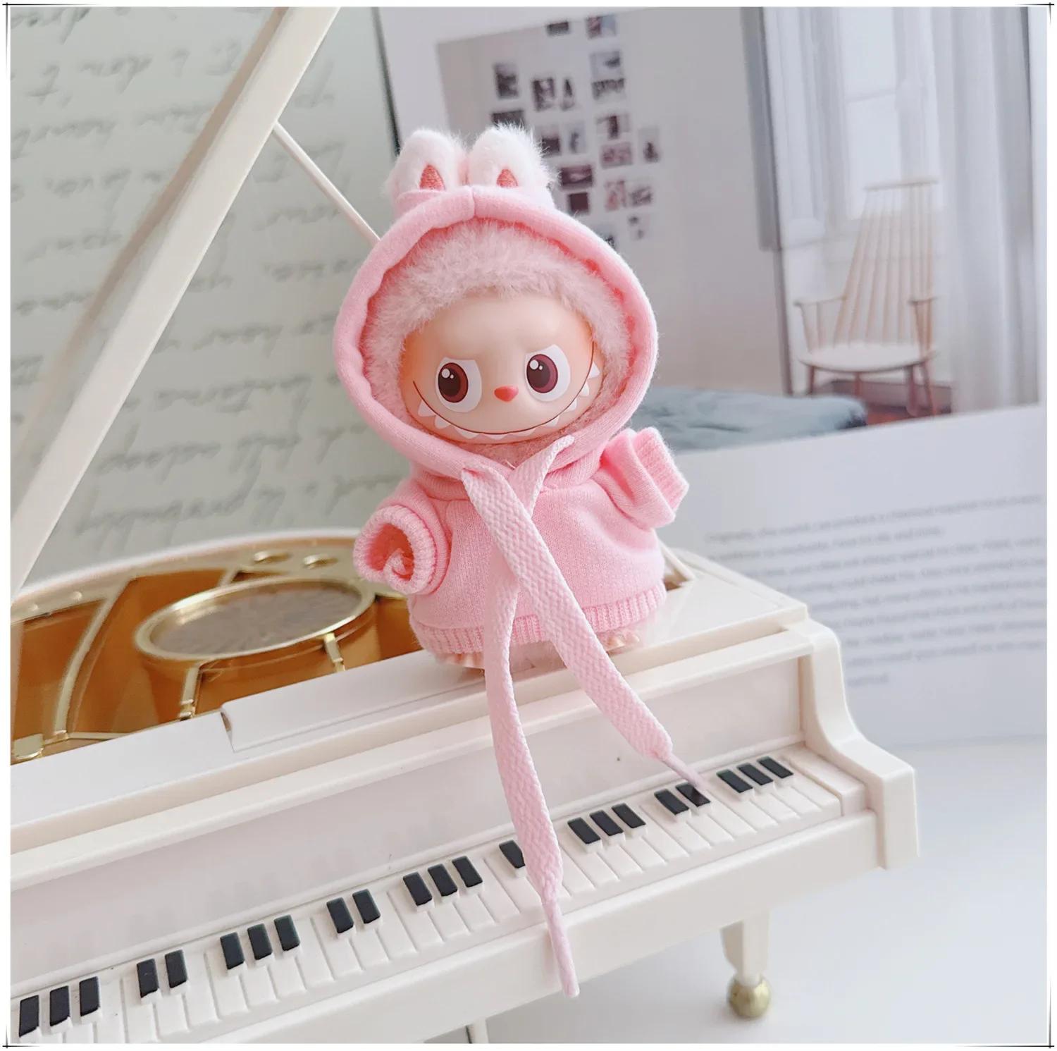 Mini Labubu Hoodies shorts Set For