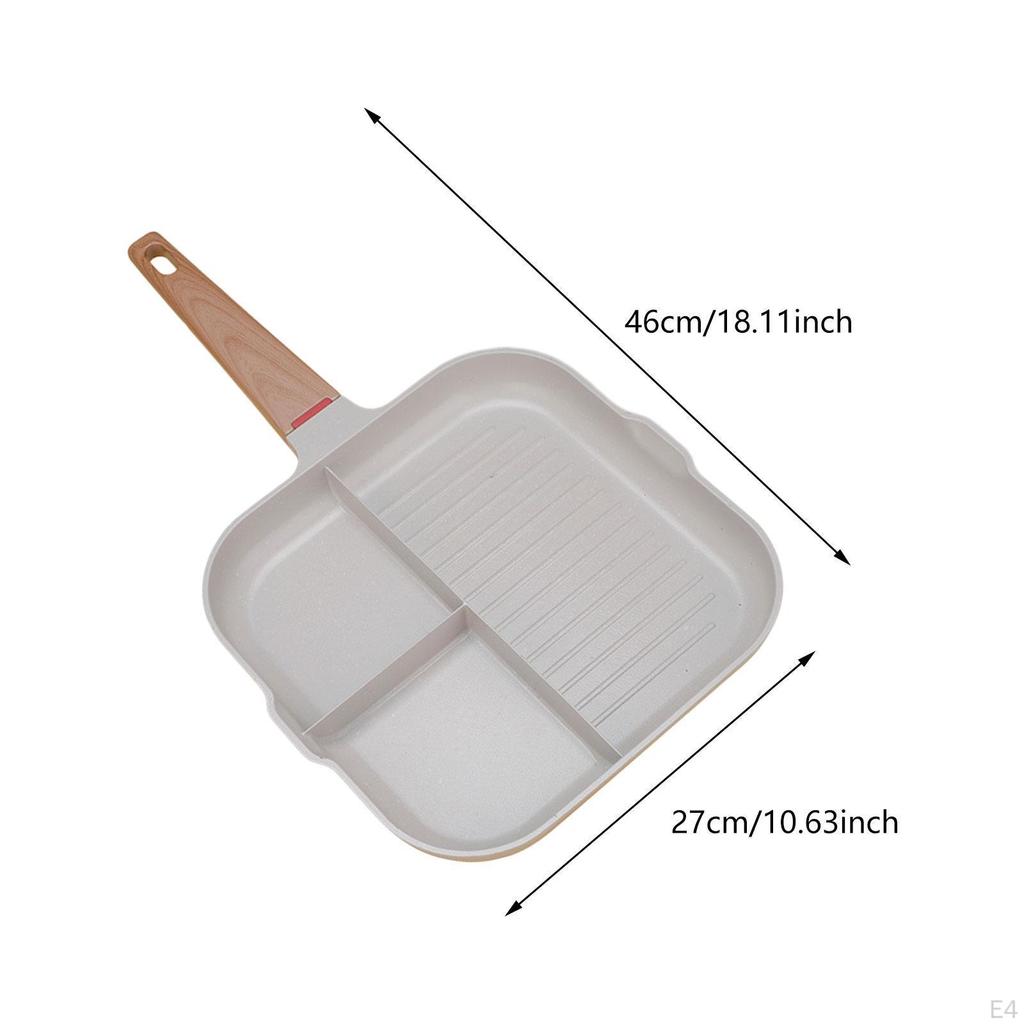 Divided , Egg Pan, Kitchen Cooking Tool, Pan for Baking