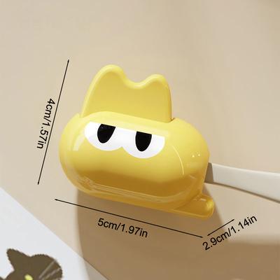 Cartoon Toothbrush Clip Portable Toothbrush Head Cover Dustproof Toothbrush Protective Cap Electric Toothbrush Plastic Clip