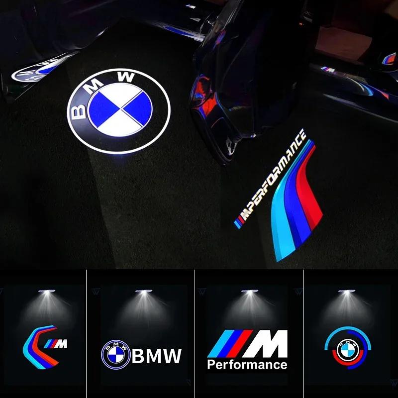 2 Stück LED Auto Tür Willkommenslicht HD Laser Projektorlampe Für BMW M Performance M2 M3 M4 M5 M6 E46 E90 E60 F10 F30 E39 E36 F20 E87