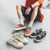 Summer New Men's Canvas Slippers Couple Women's Shoes Summer Breathable Season Comfortable Sneaker Breathable Comfortablely