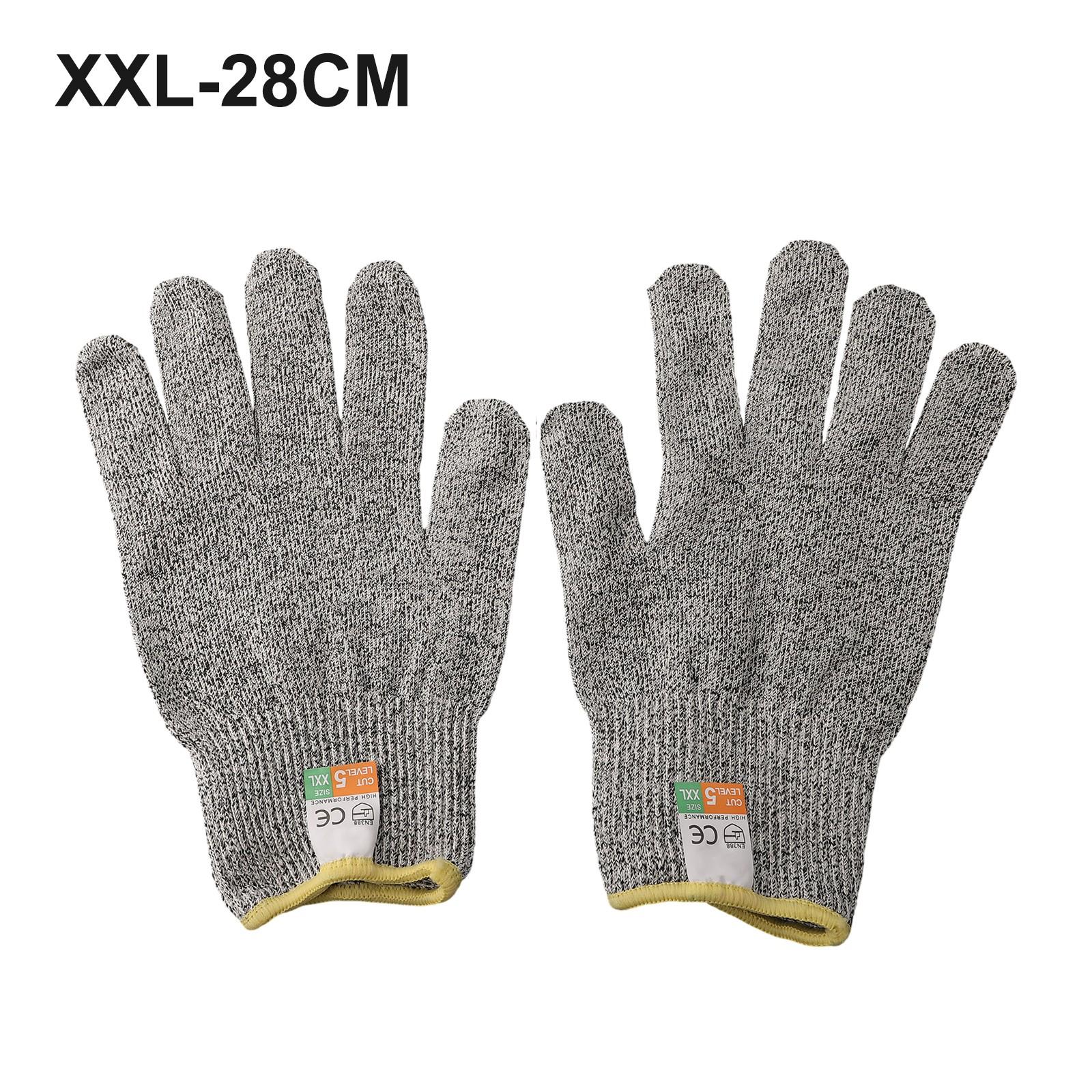 

Плотные, легкие и удобные перчатки с защитой от порезов для всех размеров рук XXL-28CM