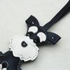 Schnauzer Dog Keychain PU Leather Animals Keyring Hanging Ornament Backpack Handbag Charm Gift For Men Women Korean Bag Charms