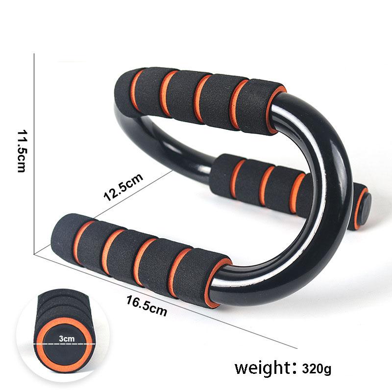 Push-Ups Stands 2 PCS S Shape Push Up Stand Aluminium Bars Tool  Fitness Training Apparatuur Exercise Training