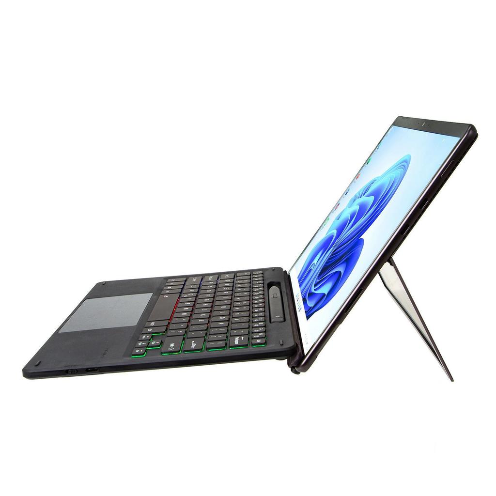 Tablette Microsoft Surface Pro 9 avec Clavier Magnétique Sans Fil Bluetooth et Rétroéclairage Coloré
