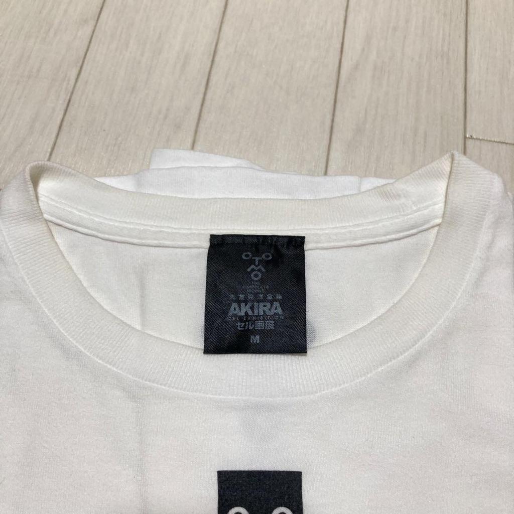 [USED] Katsuhiro Otomo Dome T-shirt Manga AKIRA Cel Art Exhibition Limited Akira Anime Japan