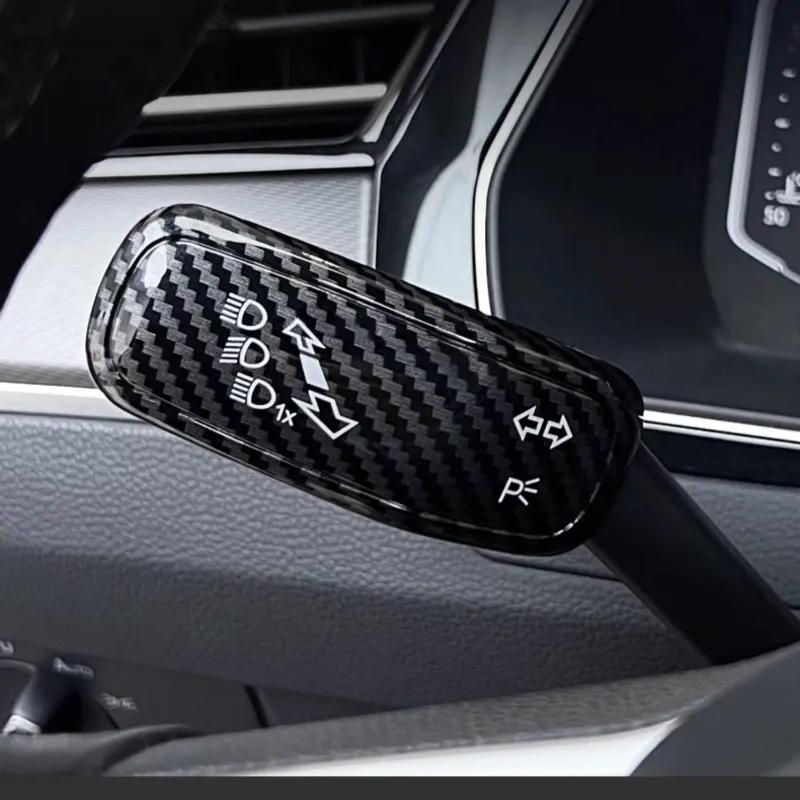 For Volkswagen VW Atlas Teramont 2017- Wipers Turn Signal Gear Rod Cover Wiper Decorative Cover Decorative Full Car Parts