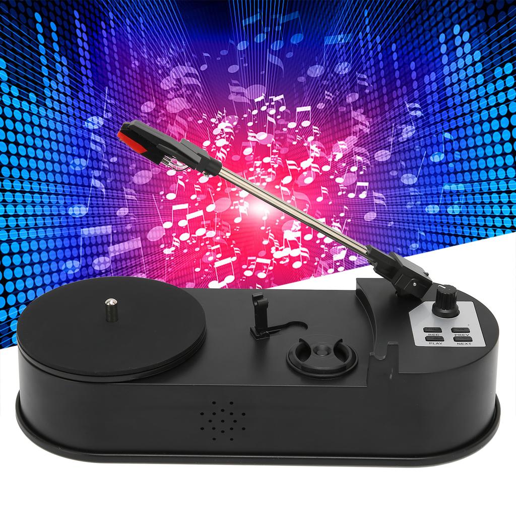 Vinyl Plattenspieler USB 2.0 Professioneller Plattenspieler zu MP3 Konverter für Musikliebhaber