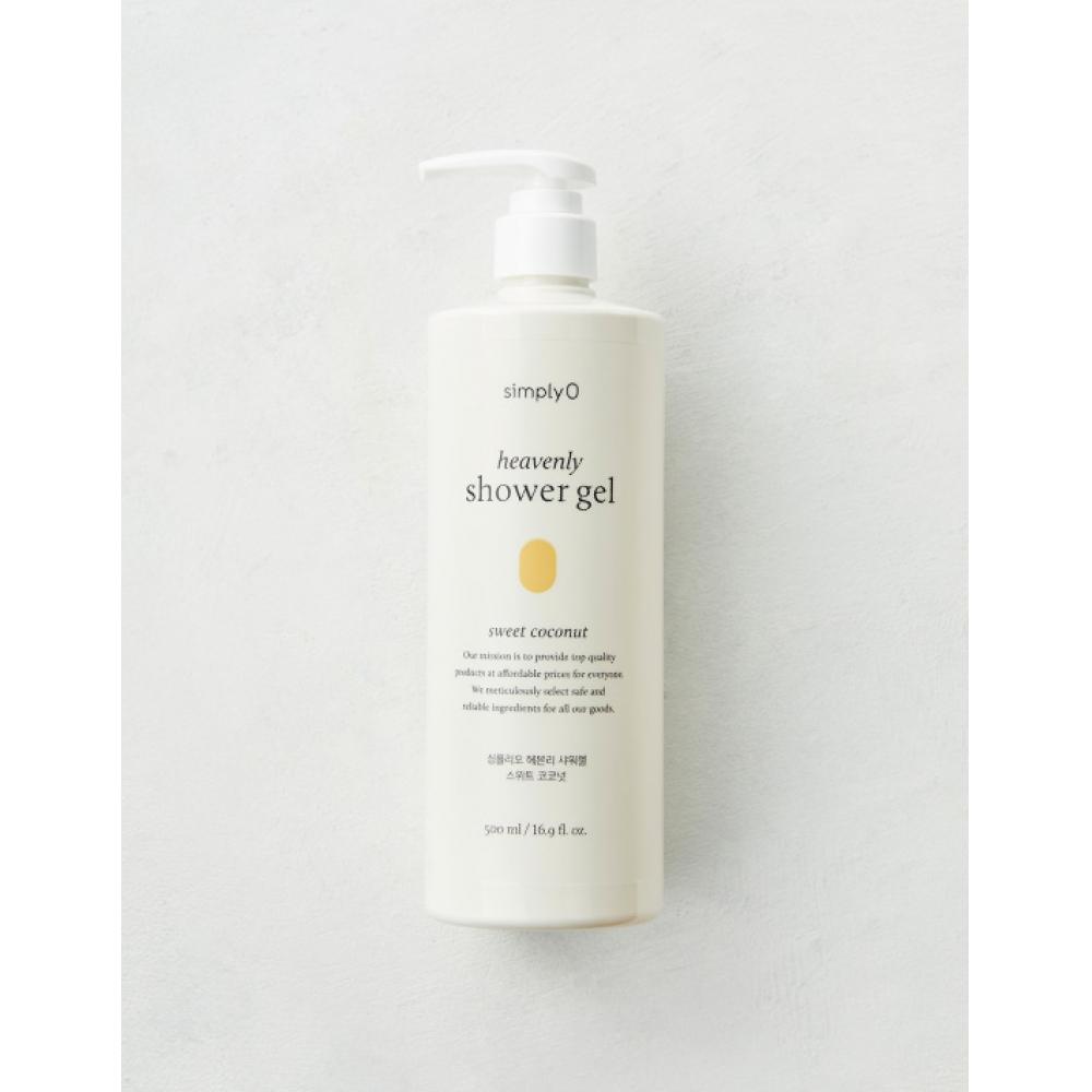 Simpleo Heavenly Body Wash   Sweet Coconut 500ml