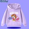 PAW Patrol 2026 New Kids Hooded Sweatshirt for Boys, Girls' Casual Shirt with Cartoon Print