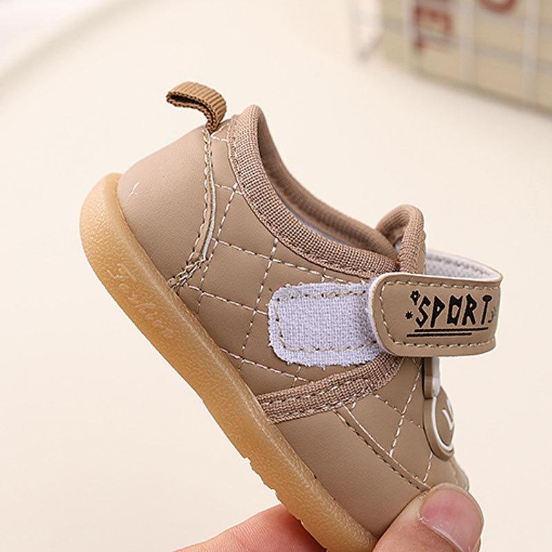 Spring/Autumn Style Baby Shoes 0-1-2 Years Old, Children's Soft-Soled Single Shoes, Infant Soft-Soled Walking Shoes.