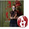 New Halloween Blood Handprint Blood Footprint Bedroom Living Room Wall Stickers