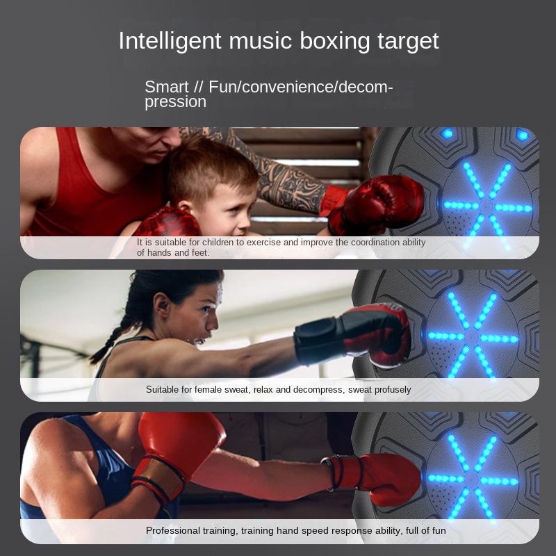 Fitness Boxing Target Household Pu Boxing Machine Intelligent Music Boxing Machine Boxing Trainer
