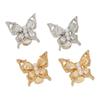 1 Pair Elegant Butterfly Shaped Ear Jewelry Add On Earphone Clip Ornaments For Freeclip 1 2 Hearing Device