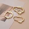 Adjustable Pin Buckle Geometric Design Multifunctional Modeling Accessories Buckle Scarf Coat Belt