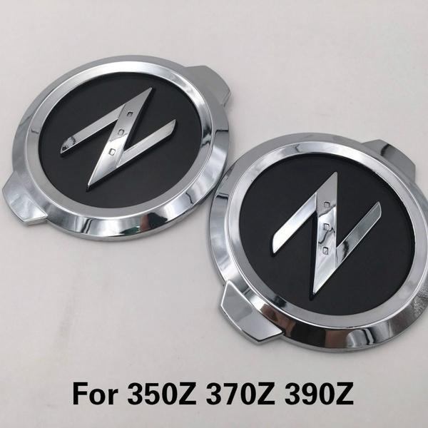 

ABS Chrome с черной эмблемой автомобиля, наклейкой с логотипом для 350Z 370Z 390Z