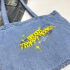 New Fashion Denim Bag Ladies Casual Shoulder Bag Large Capacity Versatile Tote Bag
