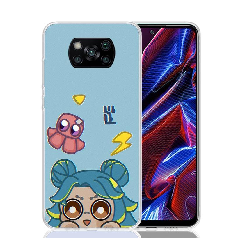 Game Valorant Cute Case Phone Cover for Xiaomi Redmi Note 10 9 9S 8 8T 7 5 Pro Mi 12T 11T 10T 9T 12 11 Lite A3 A2 Trend Fundas M