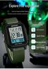 SANDA Trend Multifunctional Sports Watch for Students - Calorie Counter & Dual Alarms