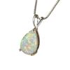 Necklace, Colorful Water Drop Opal, Fashionable Temperament, Versatile High-end Pendant