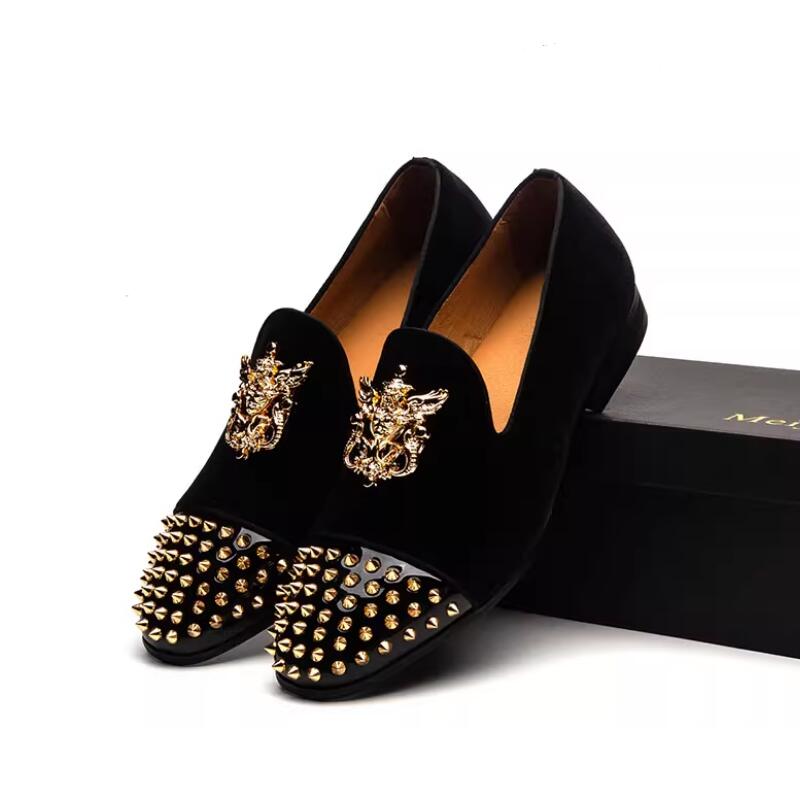 Fashion New One-foot Personalized Custom-made Business Fringed Breathable Bean Shoes and Matte British Casual Wedding Leather Shoes A25