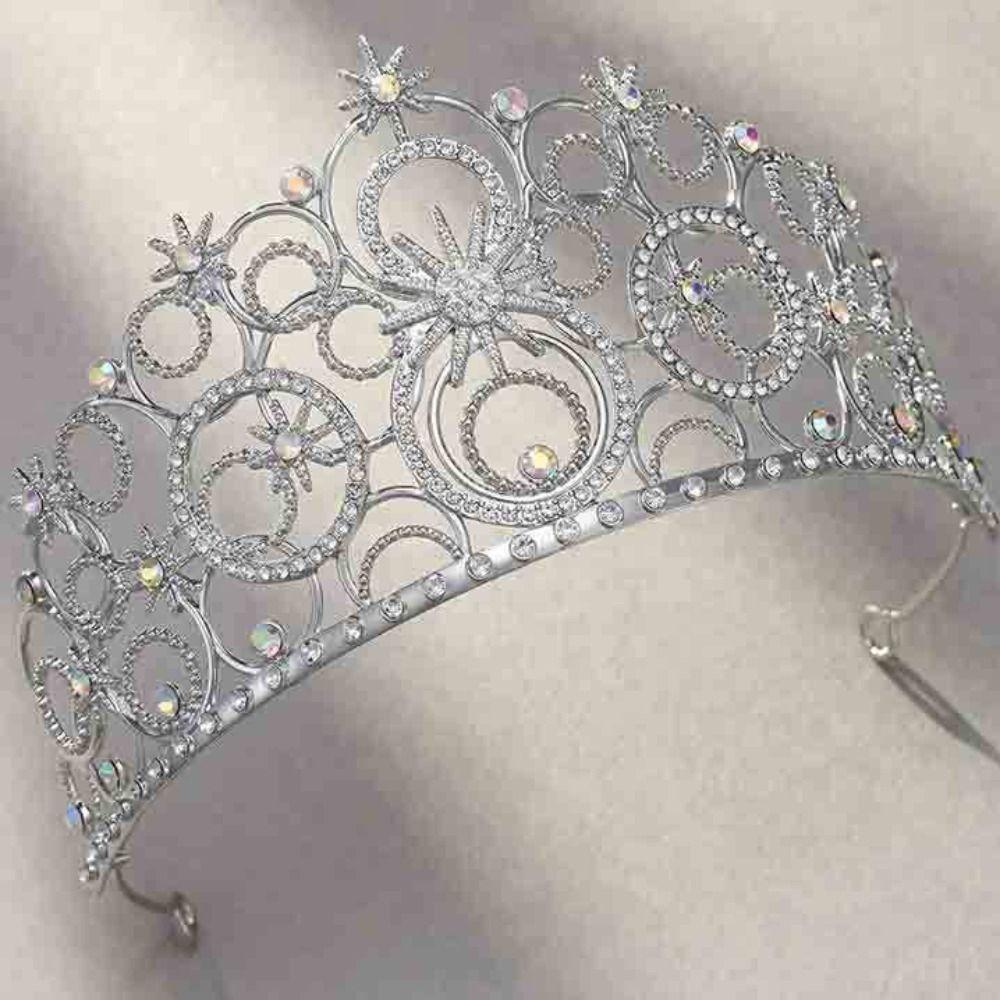 Luxury Bridal Princess Crown Elegant Wedding Head Wear Baroque Queen Tiaras Stage Performances