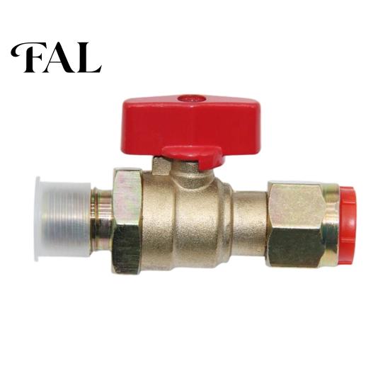 Heavy Duty Air Brake Valve Universal Cut Off Switch Valve, Truck Trailer Front Maintenance Part Wheel Control Brass Alloy System Accessory Vehicle