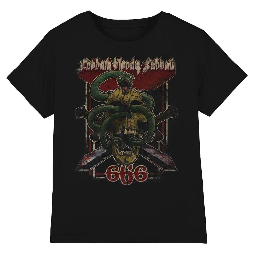 Black Sabbath Camiseta unisex para adulto Bloody 666