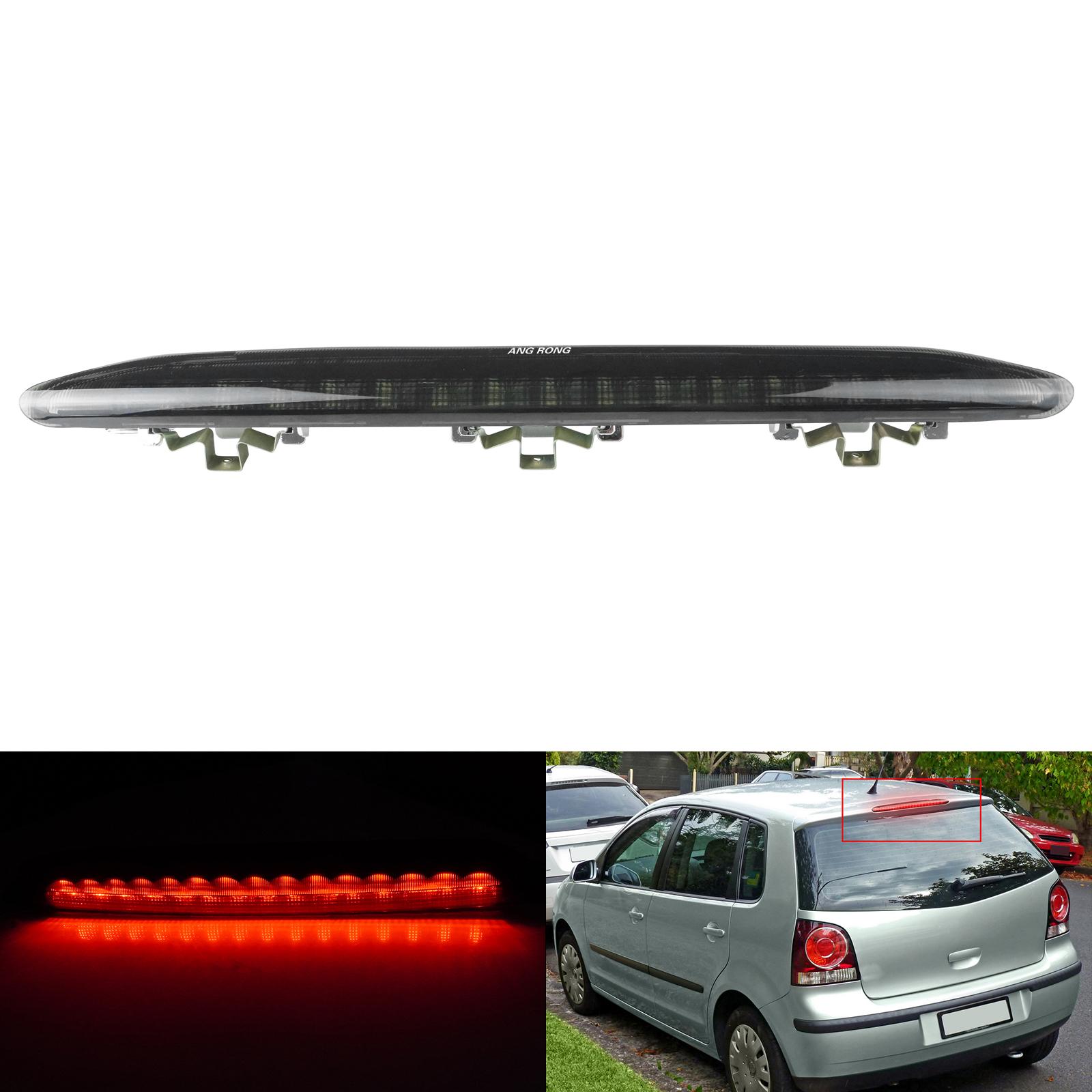 Car LED Third Brake Light for VW Polo IV 9N,9A 2002-2009 Rear Brake Stop Light High Mount 3rd Brake Light OE No.6Q6945097 Red lighting