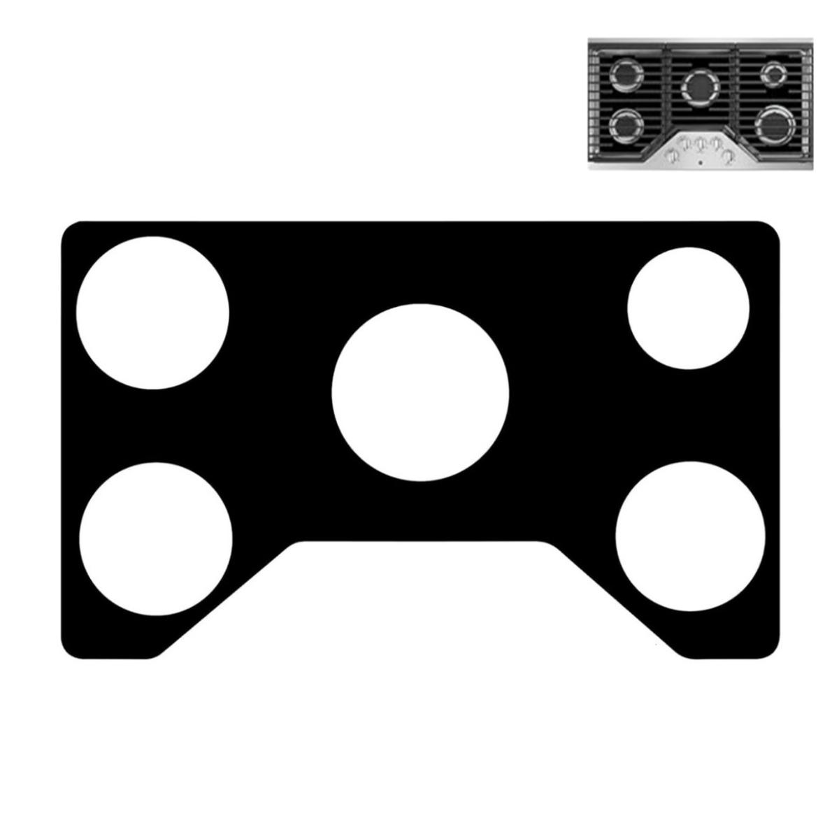 

Nonstick Silicone Stove Protector Mat for GE 36 Inch Gas Range Designed to Protect Stove from Spills Drips and Burnt Food China Mainland
