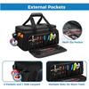 Large Capacity Tool Storage Bag Multiple Compartments Heavy Duty Bag  for Technician Work