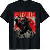 Catzilla - Funny Cat Lover Kitten Kitty Short Sleeve T-Shirt Small